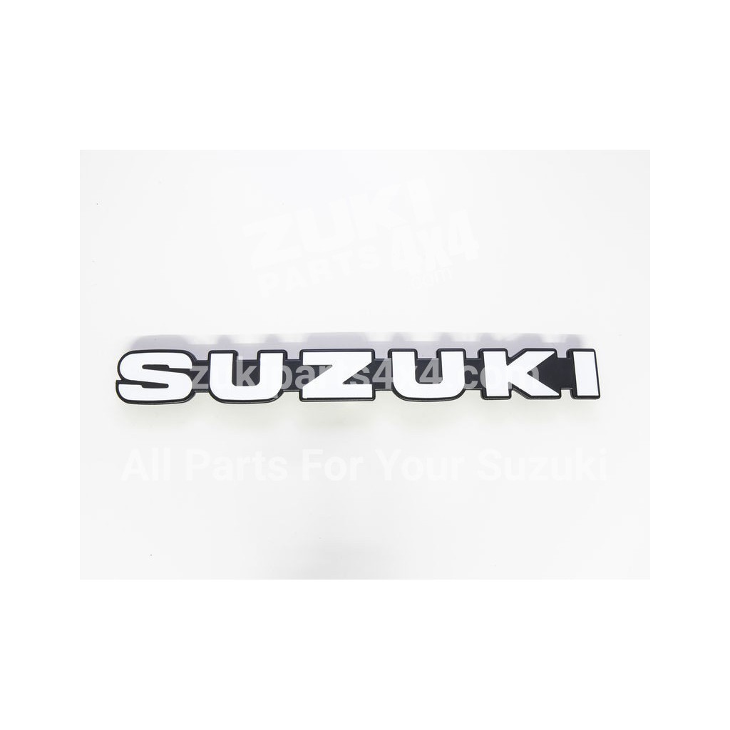 Front Grill Suzuki Emblem Lettering