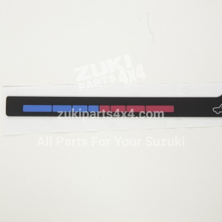 PLATE,INDICATOR,HTR CONTROL