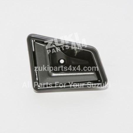 Interior left door handle like original.