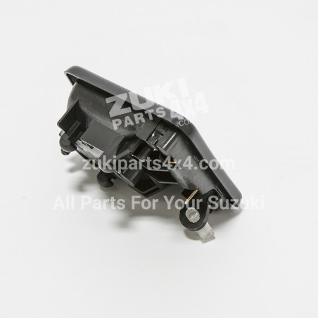 Interior left door handle like original.