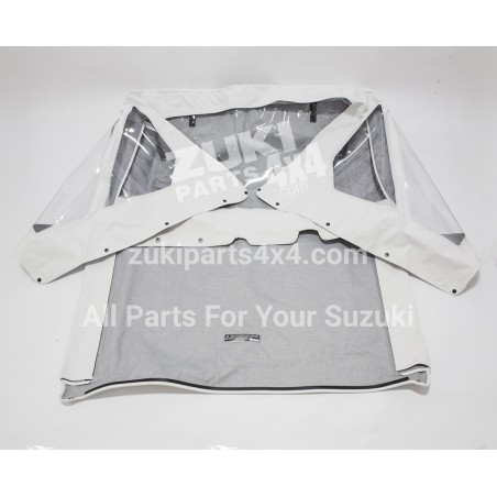 Soft top Suzuki Samurai in White