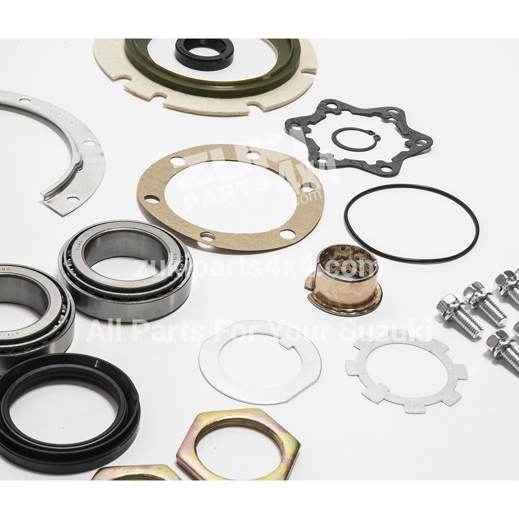 One Wheel Front axle knuckle seals, swivels and KingPins rebuild kit