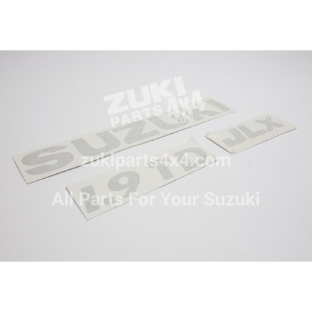 Vitara 1.9TD JLX Stickers Set
