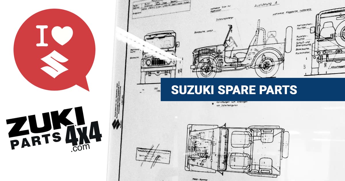 Suzuki Jimny Spare Parts Europe Shipping